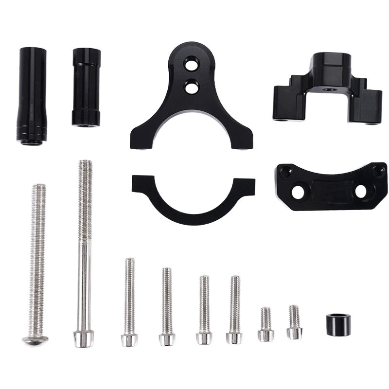Steering Damper Stabilizer Kit Cnc - WF-Cnc Motosiklet Damperi Direksiyon Sabitleyici Damper