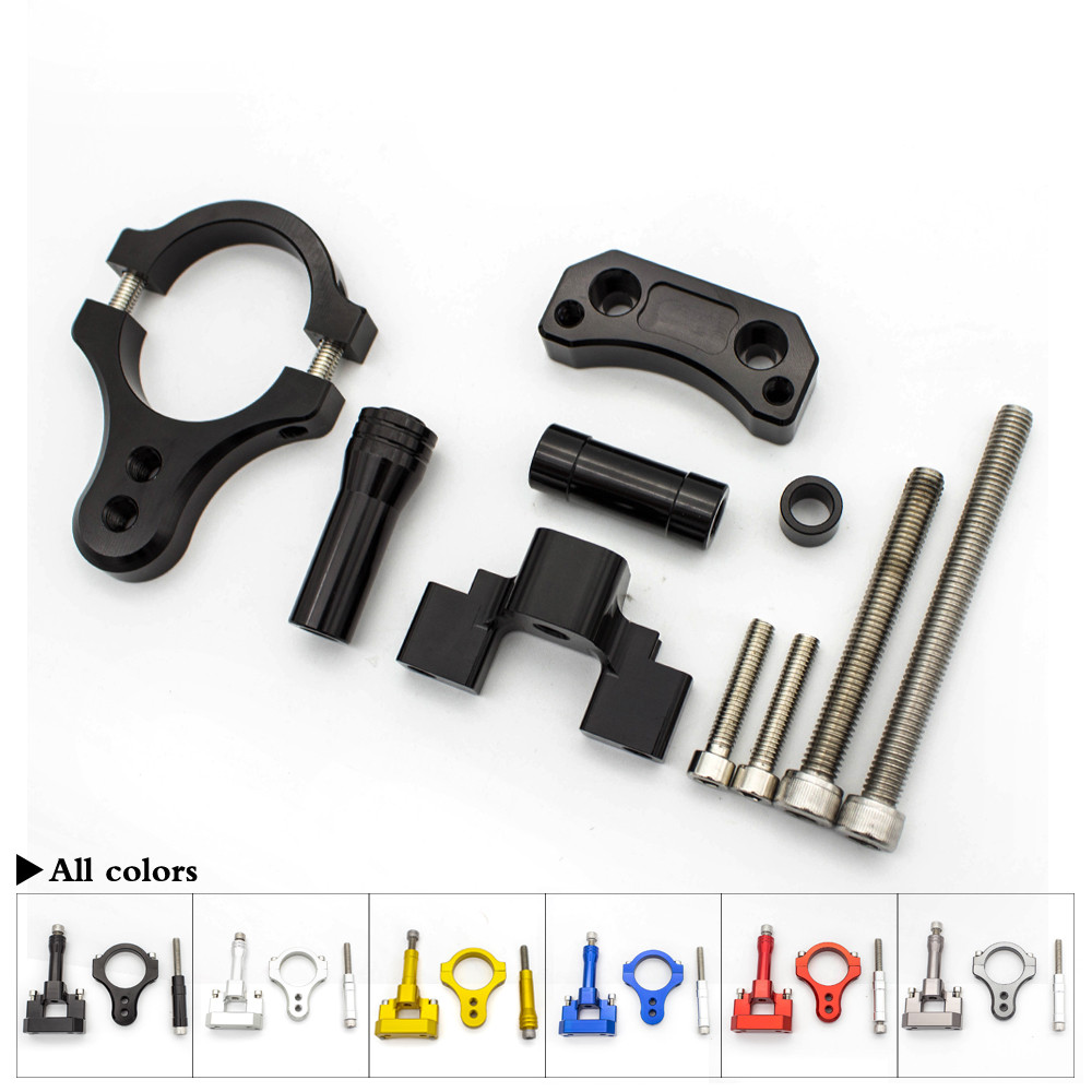 Steering Damper Stabilizer Kit Cnc - CNC Alüminyum Motosiklet Direksiyon Damperi Yamaha