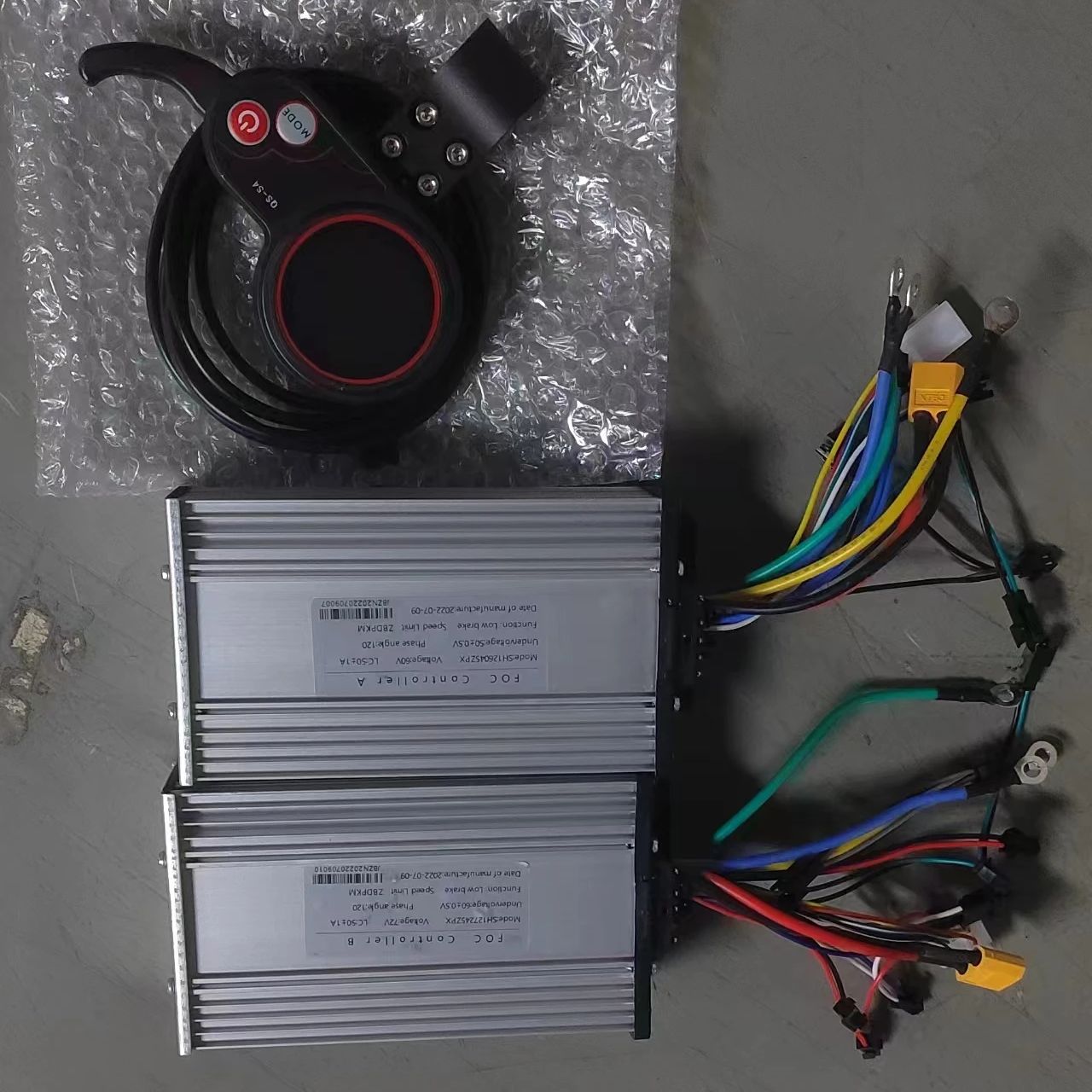 JBZN 60V 72V 50A Sinüs Dalgası - 72V 45A Dual Controller incelemesi ve fiyatı